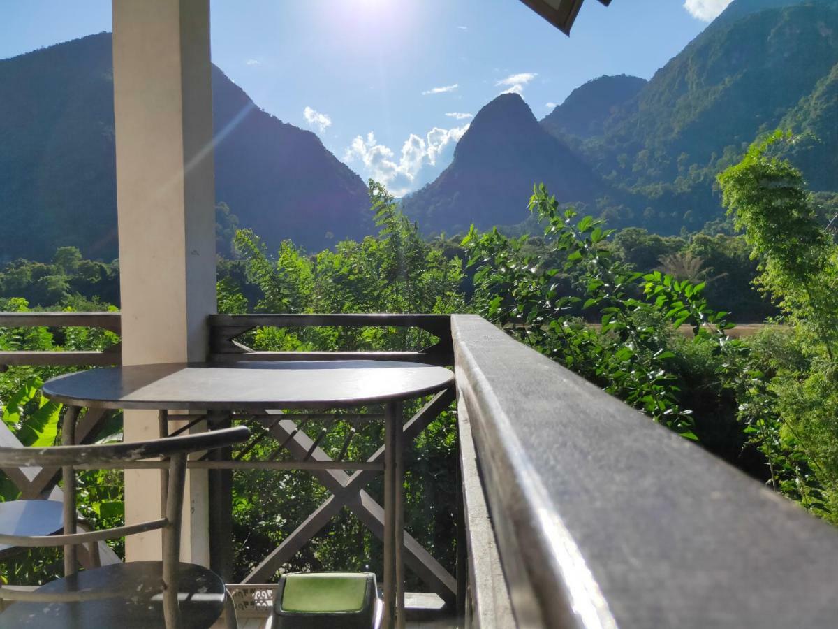 Sunset Bungalows & Gh Muang Ngoi Ngoại thất bức ảnh